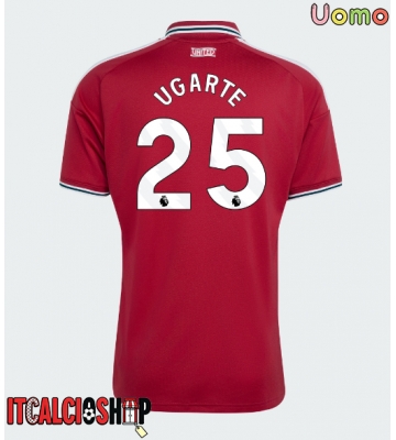 Manchester United Manuel Ugarte #25 Prima Maglia 2026-27 Manica Corta